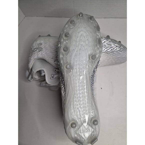 Under Armour Spotlight Clone 3.0 MC Football 3026334-100 Men's Size 13 - Picture 3 of 8